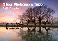 3 Hour photography tuition gift voucher