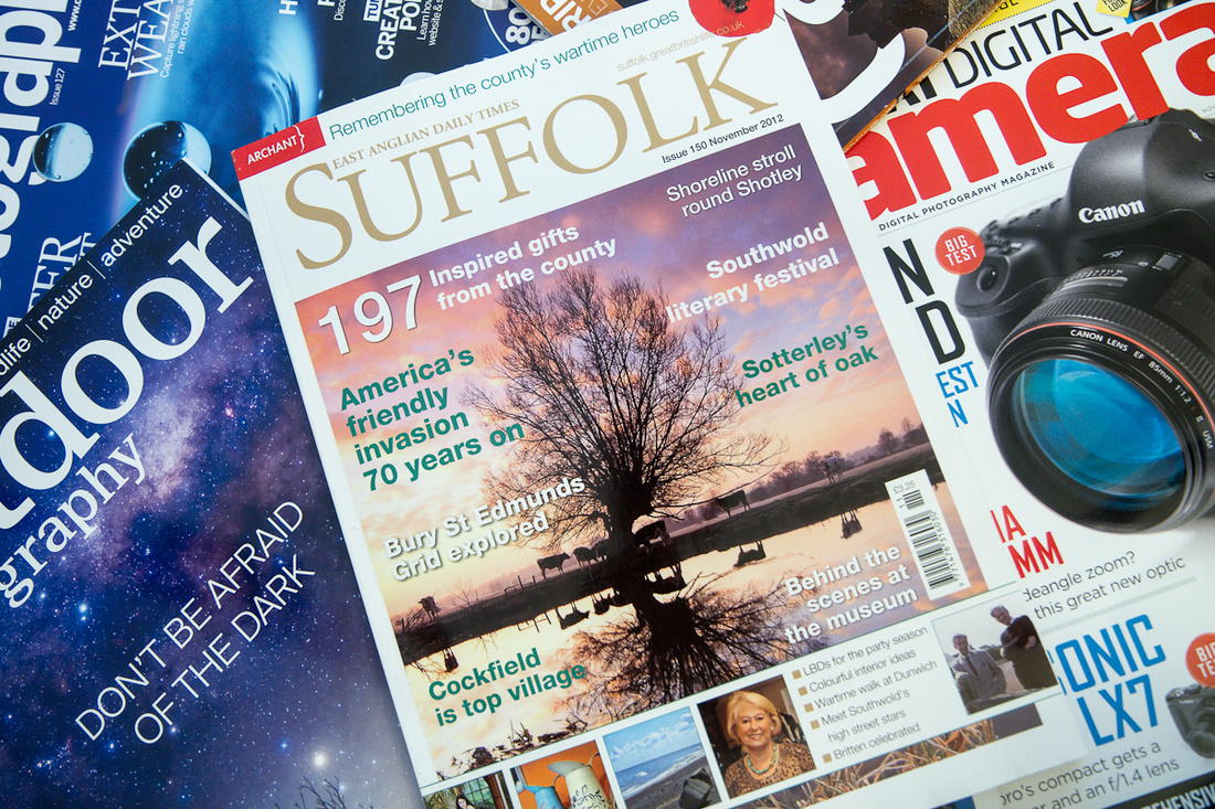 Suffolk magazine featuring photography by Justin Minns