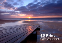 £5 print gift voucher